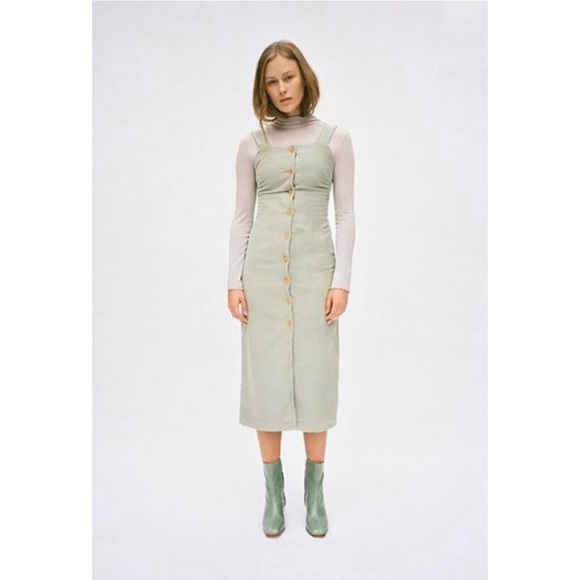 Paloma Wool Dresses & Skirts - PALOMA WOOL | Havana Corduroy Dress Sage Green Size 36